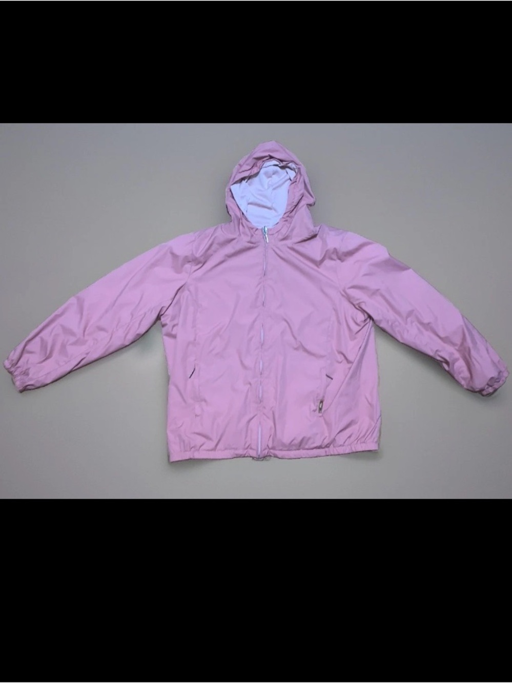 Voyager Ladies' UV Protection 50+ Reversible Windbreaker Jacket Coat pink XXL